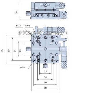 SD-207H 手動(dòng)多維組合臺(tái) 手動(dòng)平移臺(tái)，滑臺(tái) 多維移動(dòng)臺(tái) 位移臺(tái)