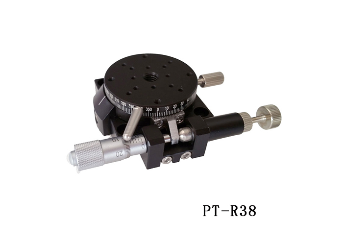 PT-R38 /R60/R80/R100/R125 手動旋轉臺 精密微調滑臺 手動位移